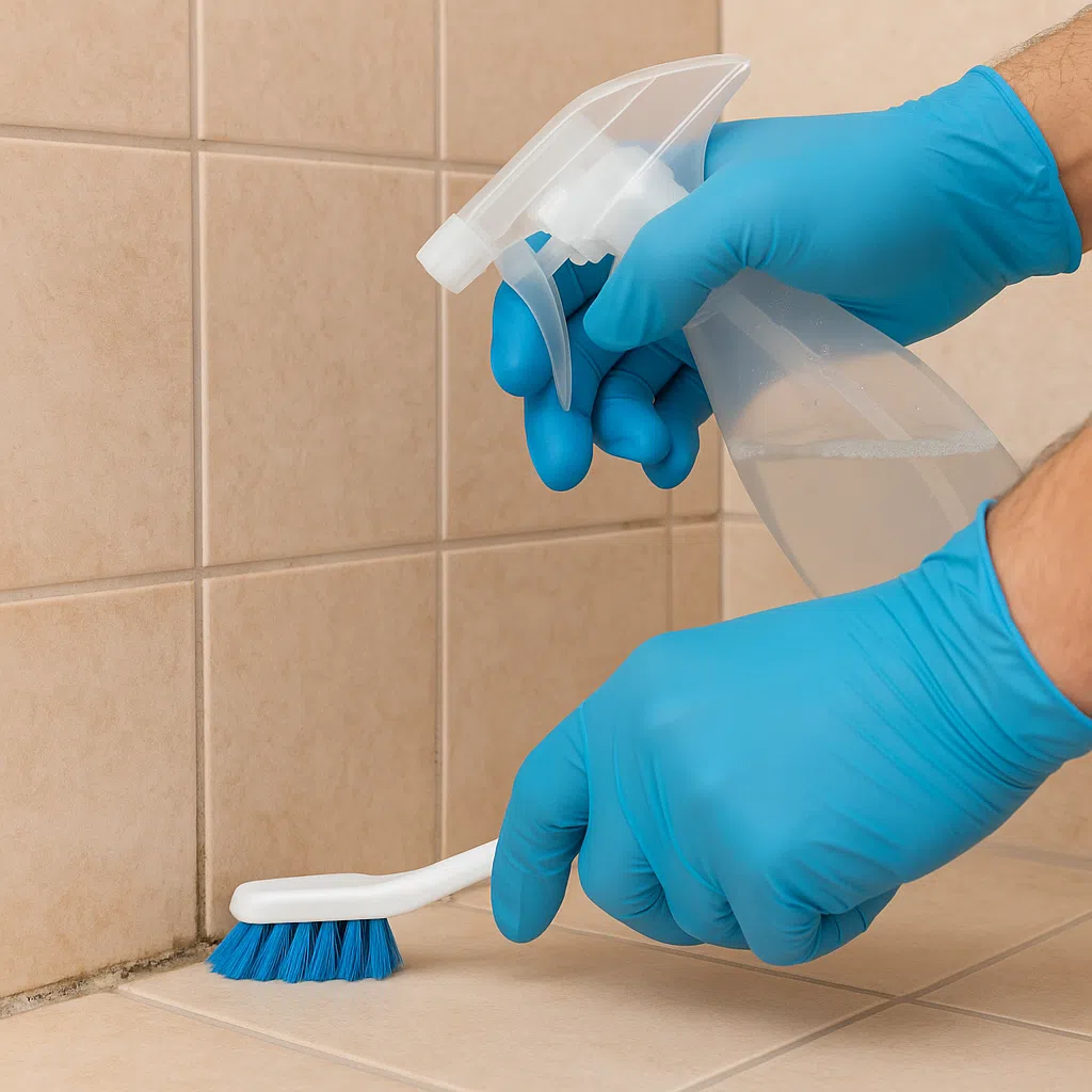 How to Deep Clean Bathroom Tile Grout Without Chemicals